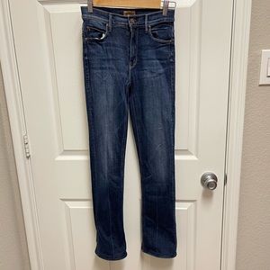 MOTHER High Waisted Runaway Jeans in Tempted Again